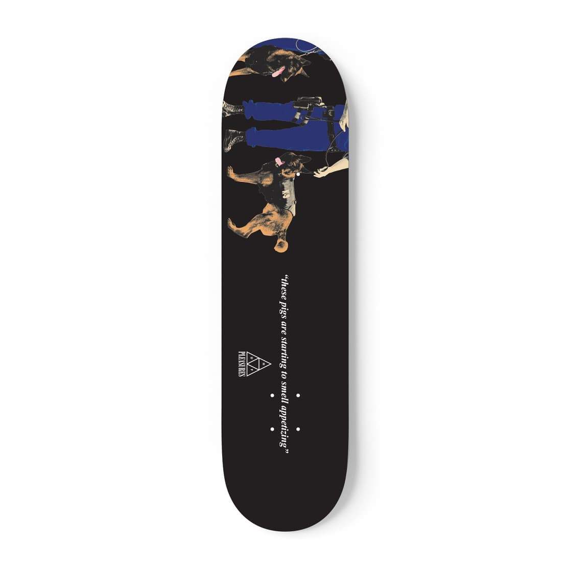 HUF x Pleasures Gang Control Skate Deck