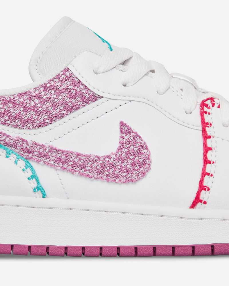 Jordan 1 Low White Light Bordeuax (GS)