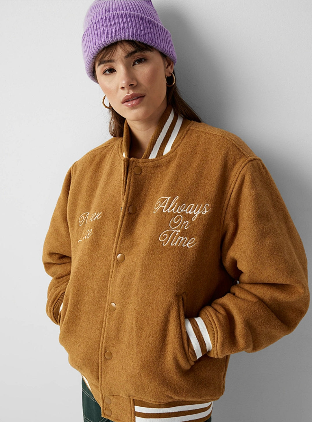 Obey Time Varsity Jacket