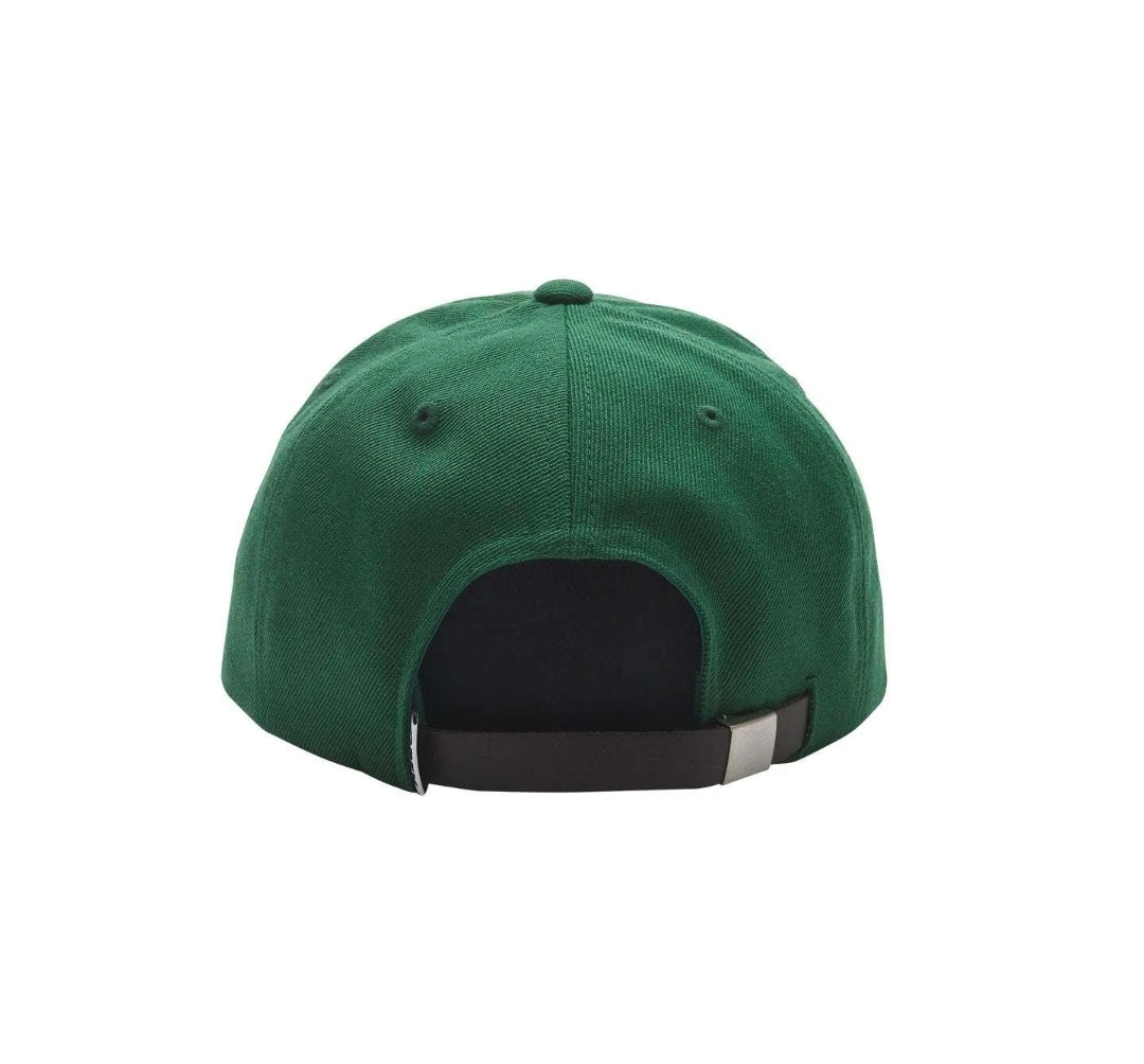 Obey Hedges 6 Panel Strapback Green Hat