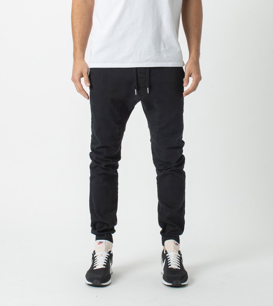 Zanerobe Sureshot Denim Jogger Black Wash - Legitkicks.ca 