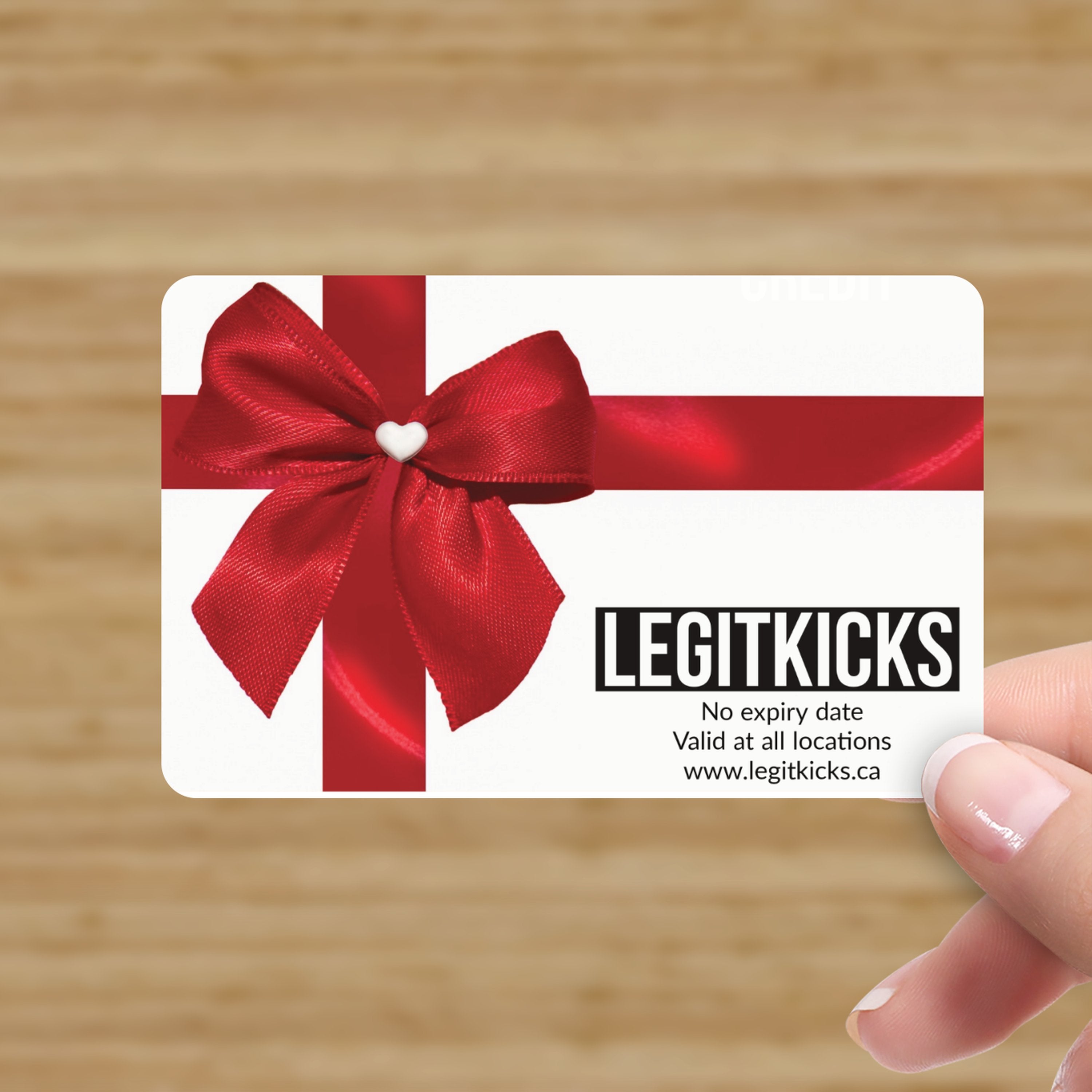 LEGIT KICKS GIFT CARDS