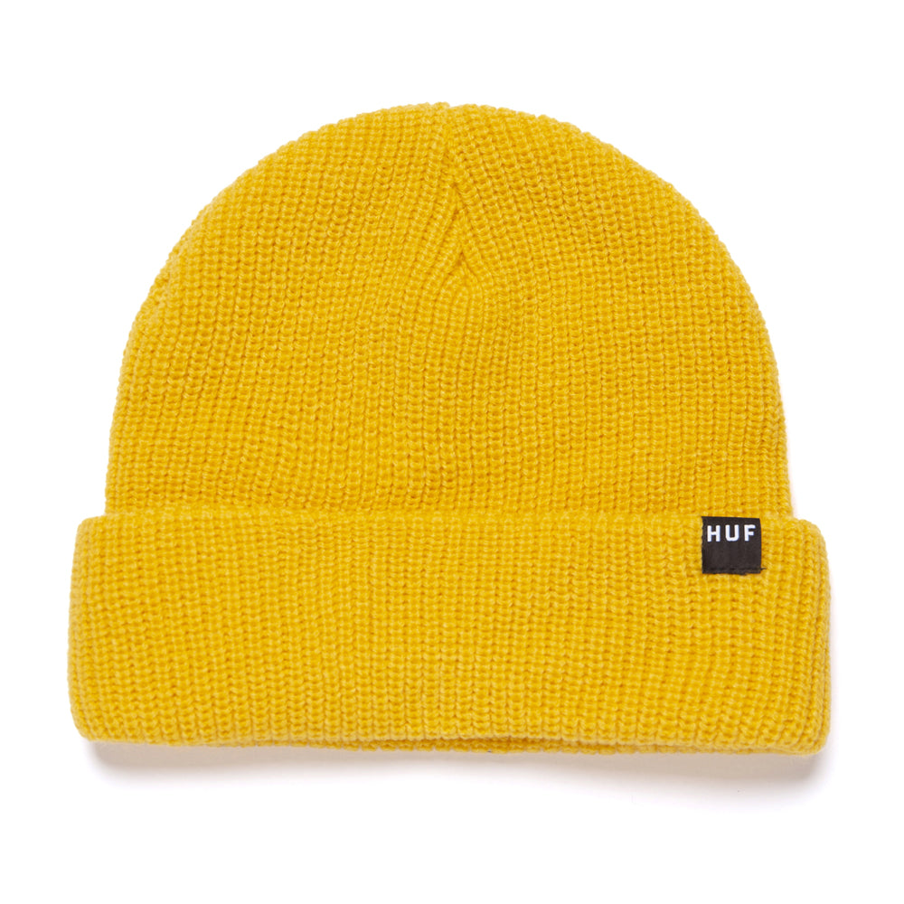 Huf Essentials Usual Beanie Yellow Gold